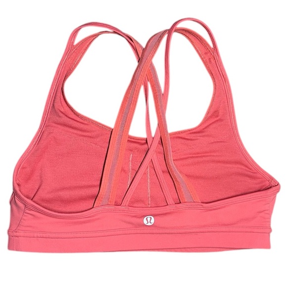 Lululemon Stash to Dash Bra Blush Coral - Picture 3 of 6